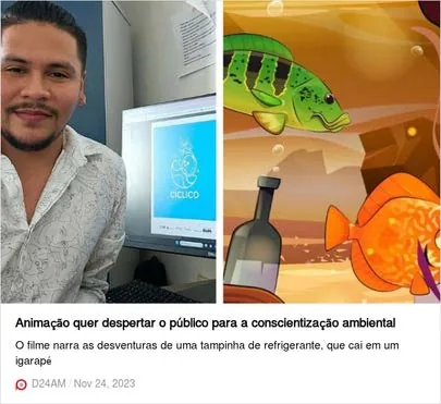 Registro de clipping relacionado a Cíclico