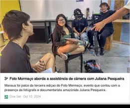 Registro de clipping relacionado a Retomada e A Rota do Guaraná