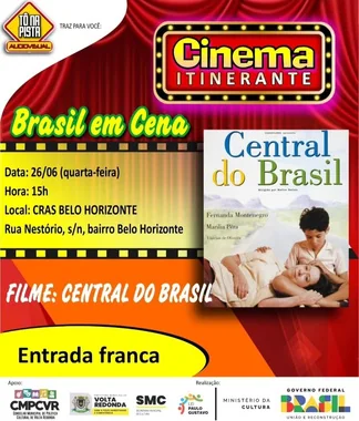 Cartaz ou imagem do projeto Brasil em Cena