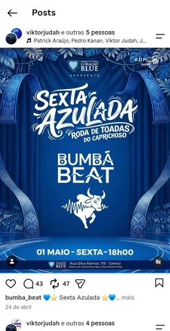 Cartaz ou imagem do projeto Bumbá Beat – Personalidades