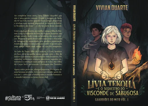 Cartaz ou imagem do projeto Lívia Tekohá e o Sequestro do Visconde de Sabugosa